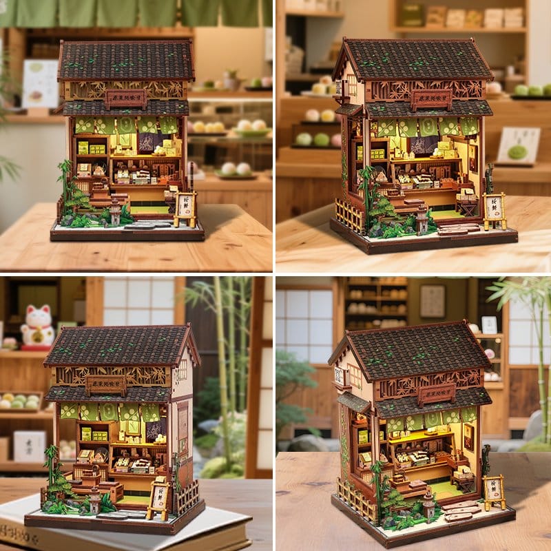 Maqueta Model Kit Miniature House Kanmi-dokoro Kurihara 19 x 15 cm