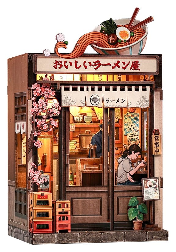 Maqueta Model Kit Miniature House Oishii Kyoto 22 x 13 cm