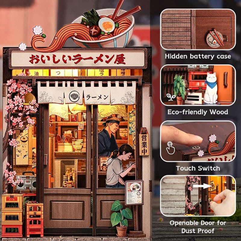 Maqueta Model Kit Miniature House Oishii Kyoto 22 x 13 cm