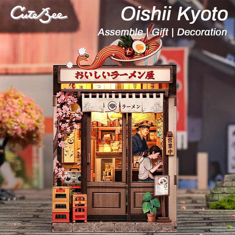 Maqueta Model Kit Miniature House Oishii Kyoto 22 x 13 cm