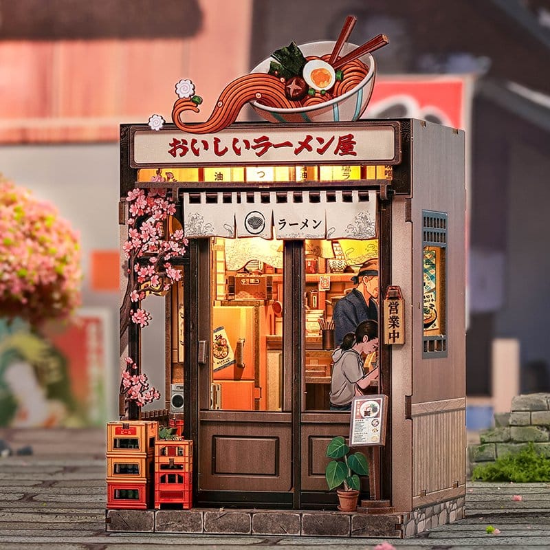 Maqueta Model Kit Miniature House Oishii Kyoto 22 x 13 cm