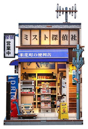 Maqueta Model Kit Miniature House Beika-cho Convenience Store 22 x 15 cm