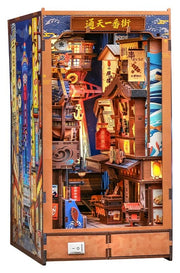 Maqueta Book Nook Tsutenkaku Ichiban Street 23 x 12 cm