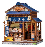 Maqueta Model Kit Miniature House Fukuoka Mentaiko Kitchen 11 x 9 cm
