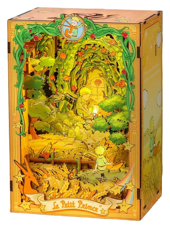 Maqueta Book Nook The Little Prince Rose Garden Limited Edition 18 x 12 cm Frikytopia
