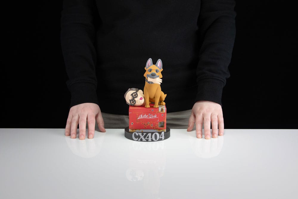 Fallout Figura Vinyl CX404 & Wilzig (Head) Stylized 20 cm