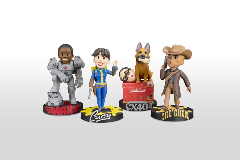 Fallout Figura Vinyl CX404 & Wilzig (Head) Stylized 20 cm