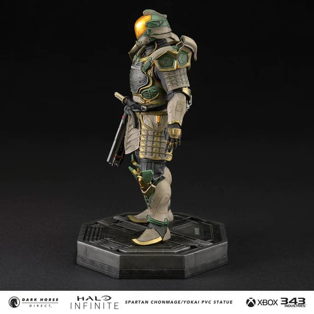 Halo Infinite Estatua PVC Spartan Chonmage/Yokai 25 cm