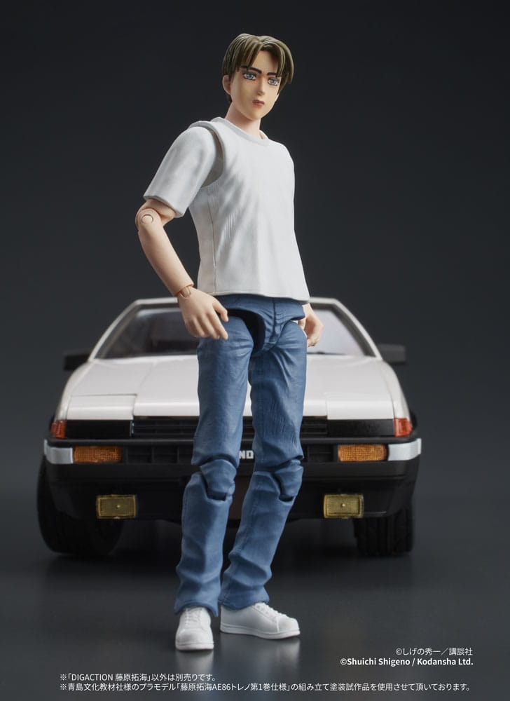 Initial D Digaction Figura Takumi Fujiwara 7 cm