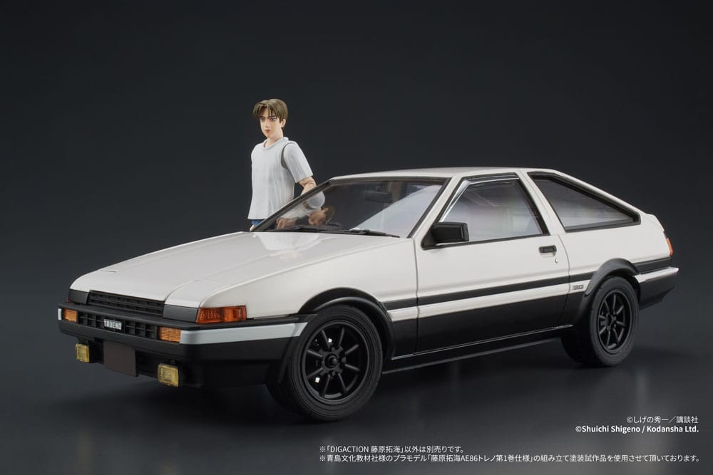 Initial D Digaction Figura Takumi Fujiwara 7 cm