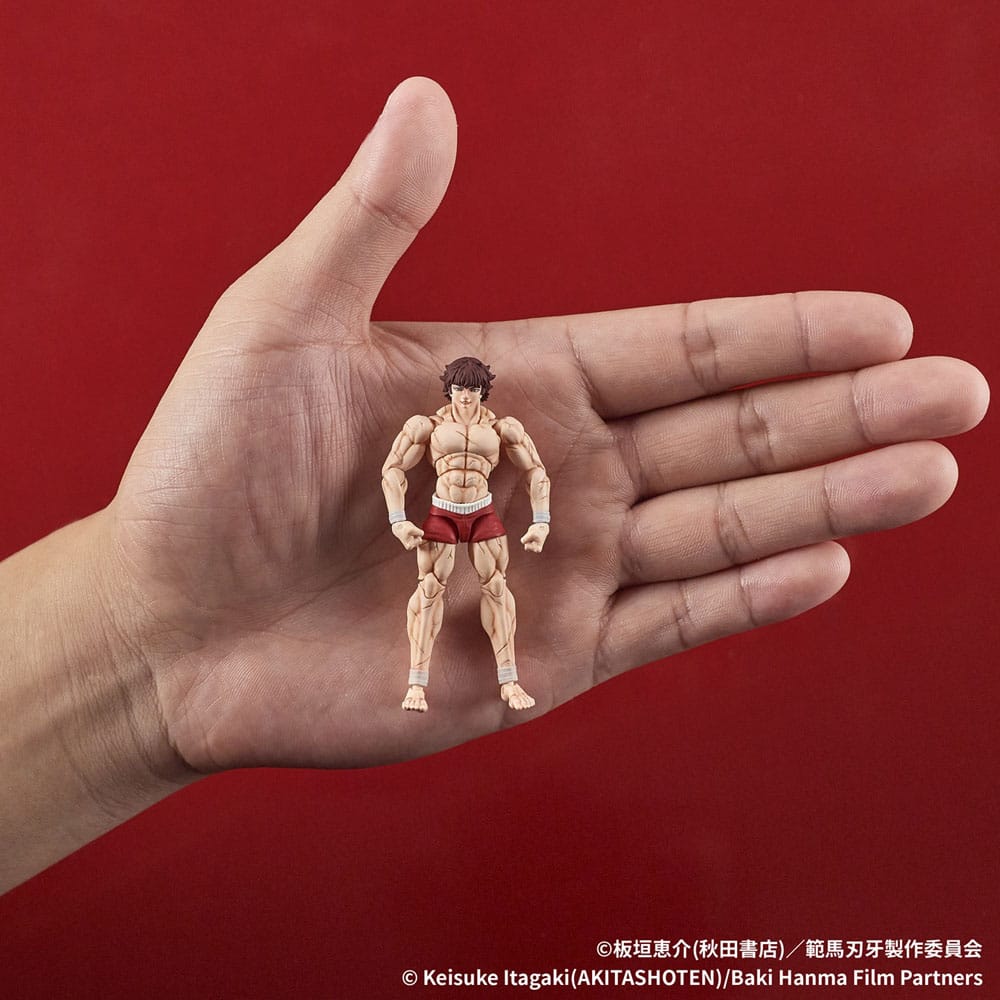 Baki Hanma Digaction Figura Baki Hanma 7 cm