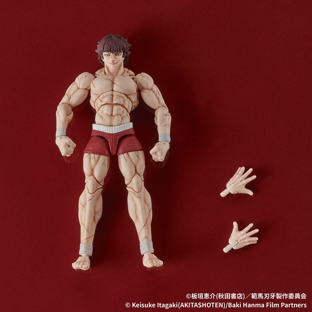 Baki Hanma Digaction Figura Baki Hanma 7 cm