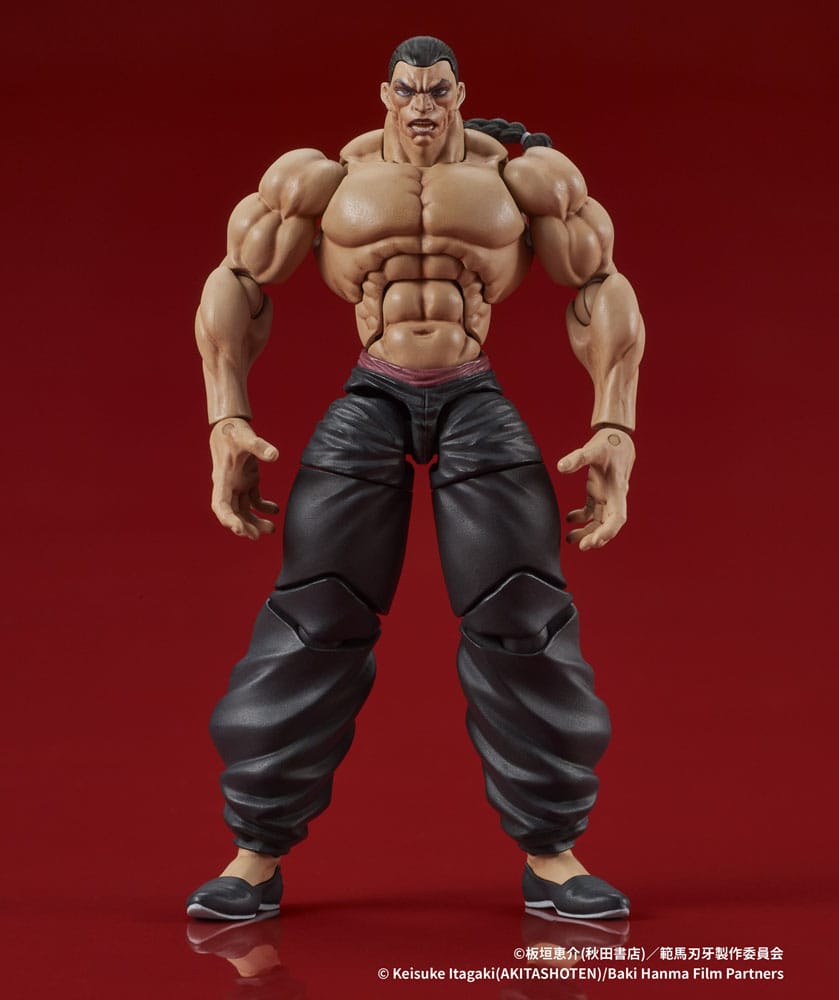 Baki Hanma Digaction Figura Retsu Kaioh 7 cm