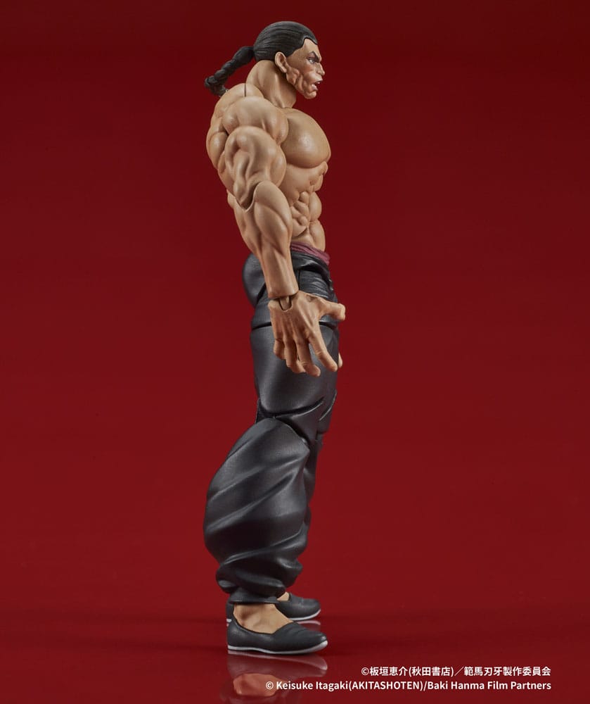 Baki Hanma Digaction Figura Retsu Kaioh 7 cm