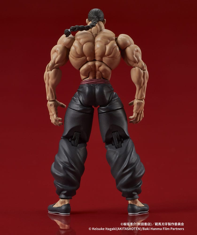 Baki Hanma Digaction Figura Retsu Kaioh 7 cm