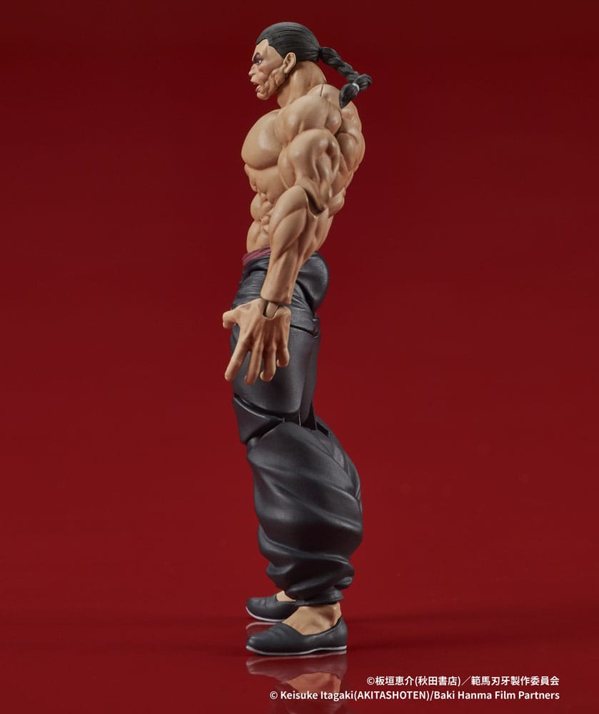 Baki Hanma Digaction Figura Retsu Kaioh 7 cm
