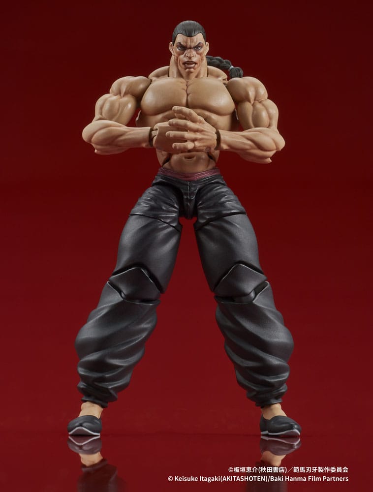 Baki Hanma Digaction Figura Retsu Kaioh 7 cm