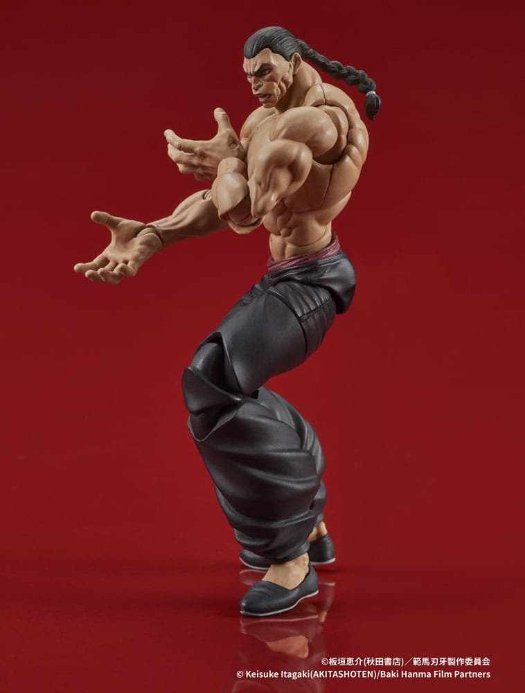 Baki Hanma Digaction Figura Retsu Kaioh 7 cm