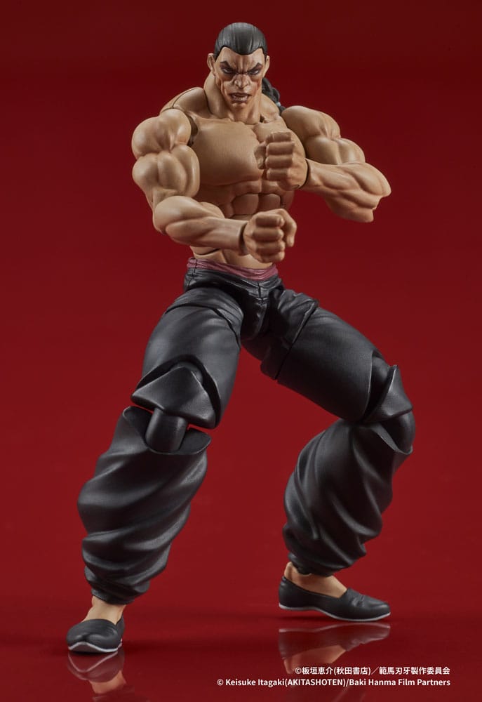Baki Hanma Digaction Figura Retsu Kaioh 7 cm