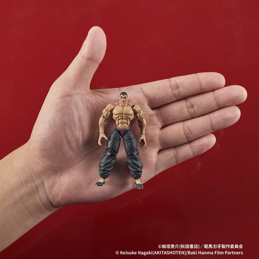 Baki Hanma Digaction Figura Retsu Kaioh 7 cm