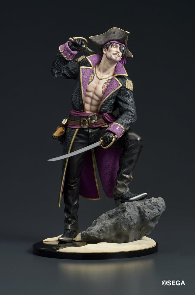 Like a Dragon: Pirate Yakuza in Hawaii DIGSTA Figura PVC Captain Majima (Goro Majima) 18 cm