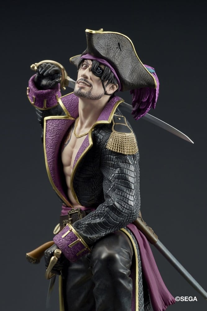 Like a Dragon: Pirate Yakuza in Hawaii DIGSTA Figura PVC Captain Majima (Goro Majima) 18 cm