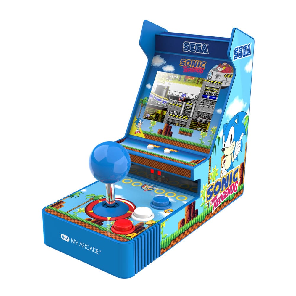 Sonic The Hedgehog Consola portátil de juegos retro Arcade Joystick Player Frikytopia