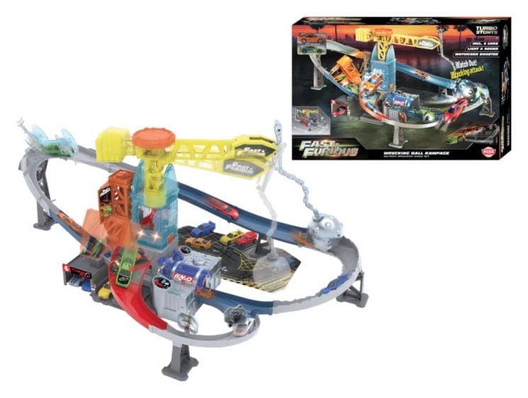 A Todo Gas Escenario de Jueg Wrecking Ball Rampage 37 cm Frikytopia