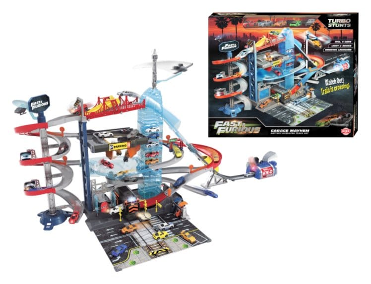 A Todo Gas Escenario de Jueg Garage Mayhem 75 cm Frikytopia