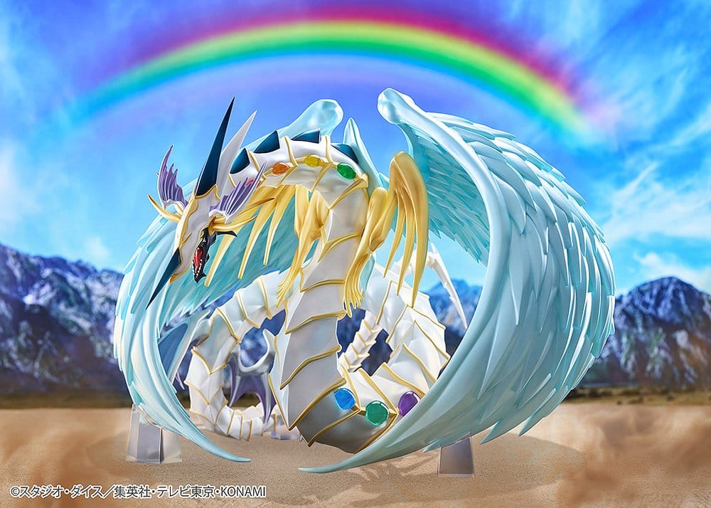 Yu-Gi-Oh! GX Figura PVC Rainbow Dragon 28 cm