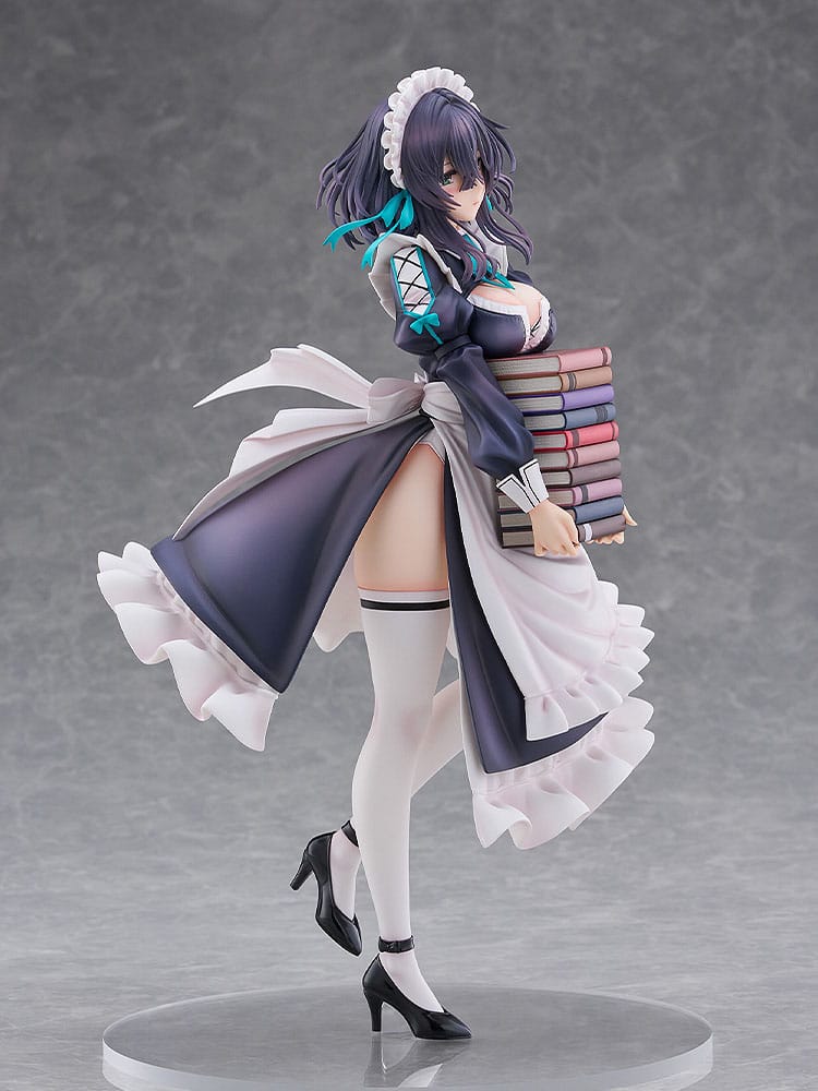 Original Illustration Estatua PVC 1/6 Maid Maison Hanikami Kanojo Hikage Chigami Illustration by Piromizu 28 cm