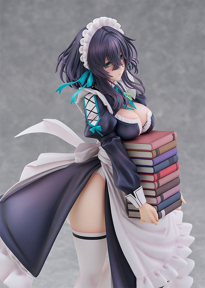 Original Illustration Estatua PVC 1/6 Maid Maison Hanikami Kanojo Hikage Chigami Illustration by Piromizu 28 cm