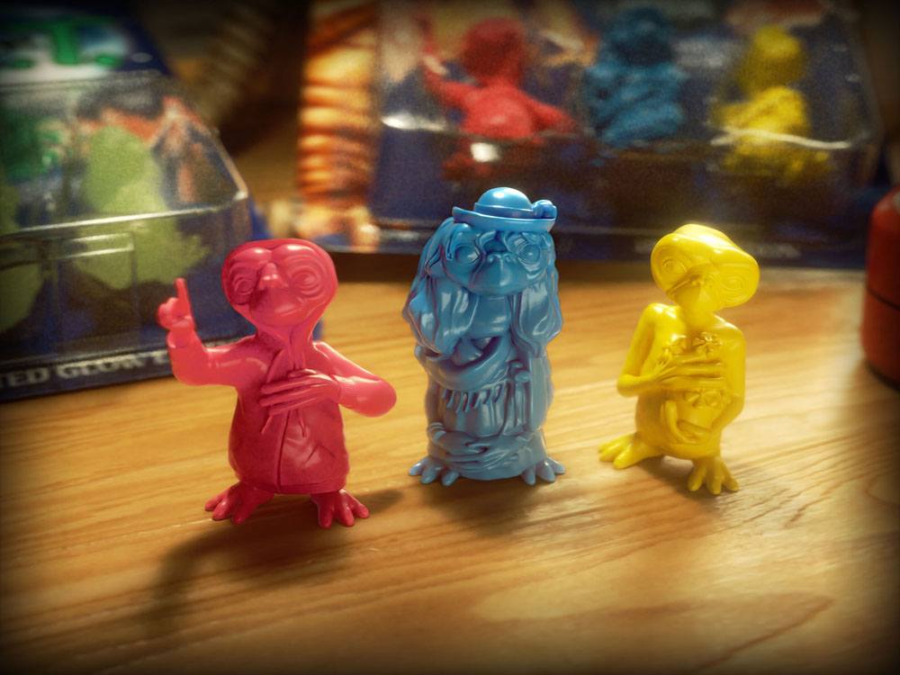 E.T. El Extraterrestre Pack de 3 Minifiguras Collector's Set 1982 Edition 5 cm