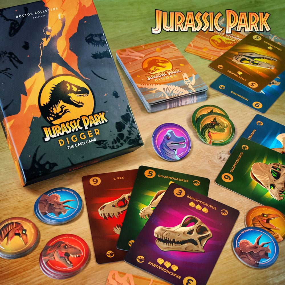 Jurassic Park Juego de Cartas Digger