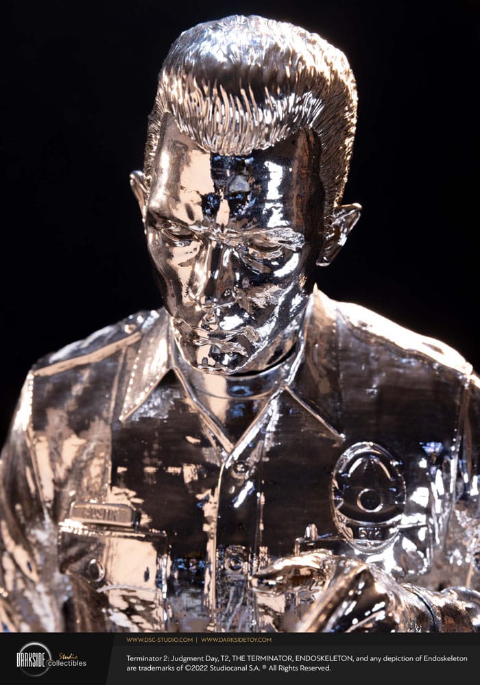 Terminator 2 Judgement Day Estatua Premium 1/3 T-1000 Liquid Metal 30th Anniversary Edition 70 cm