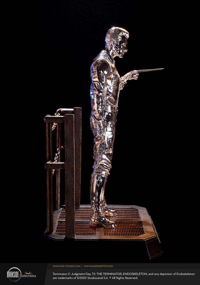 Terminator 2 Judgement Day Estatua Premium 1/3 T-1000 Liquid Metal 30th Anniversary Edition 70 cm