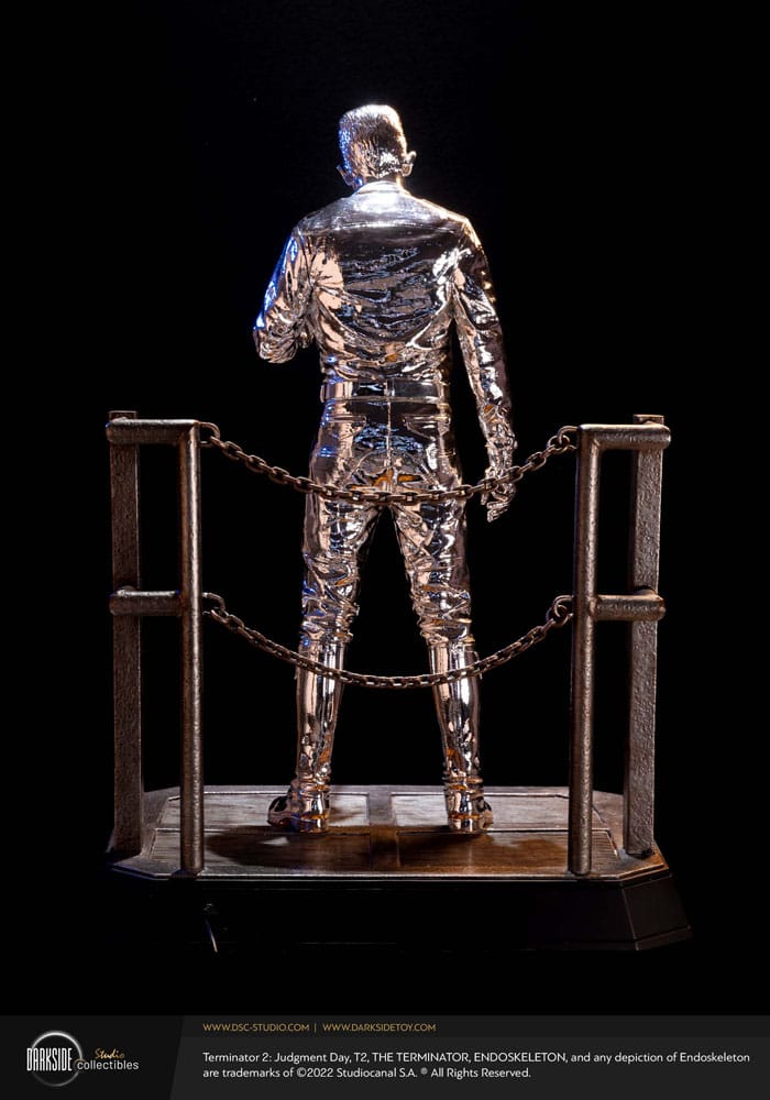 Terminator 2 Judgement Day Estatua Premium 1/3 T-1000 Liquid Metal 30th Anniversary Edition 70 cm