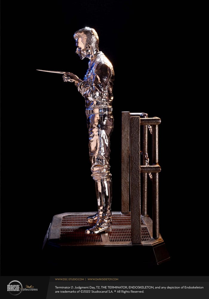Terminator 2 Judgement Day Estatua Premium 1/3 T-1000 Liquid Metal 30th Anniversary Edition 70 cm