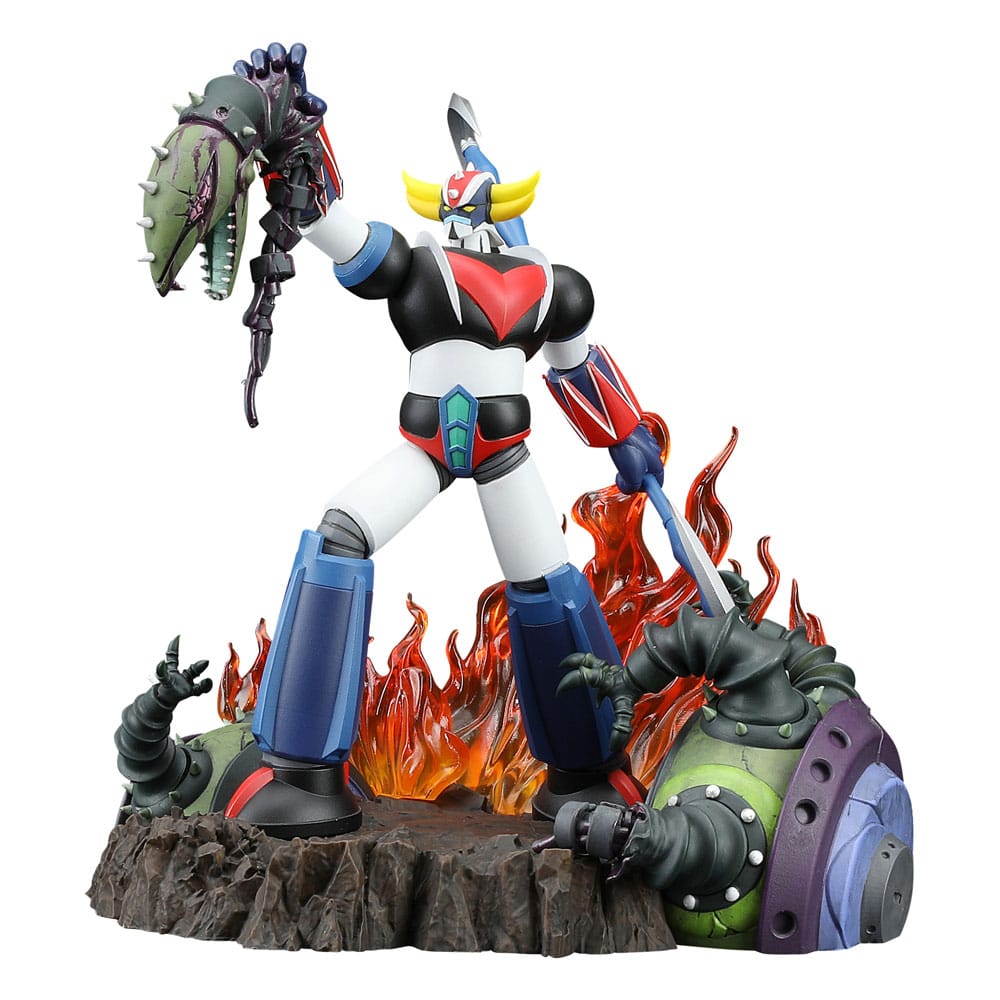 Grendizer Estatua PVC Scene Selection 01 Grendizer a cry of Victory 14 cm Frikytopia