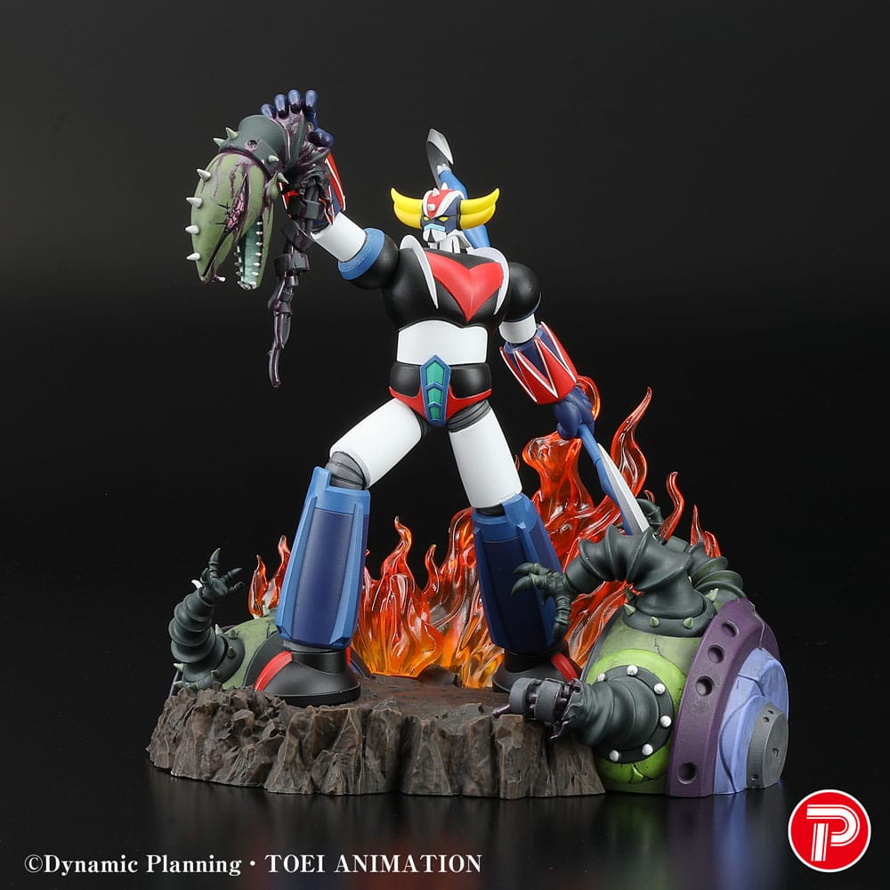 Grendizer Estatua PVC Scene Selection 01 Grendizer a cry of Victory 14 cm