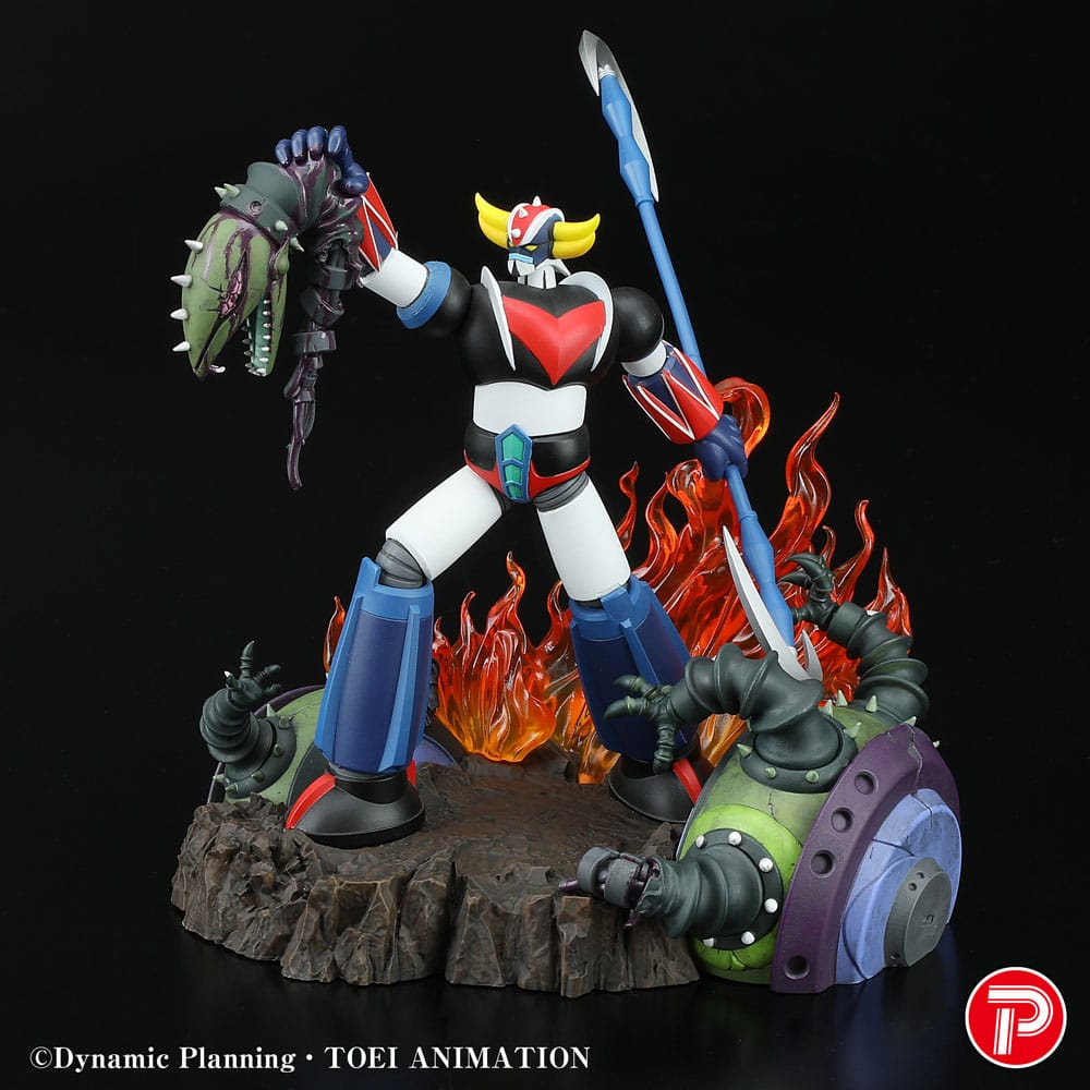 Grendizer Estatua PVC Scene Selection 01 Grendizer a cry of Victory 14 cm