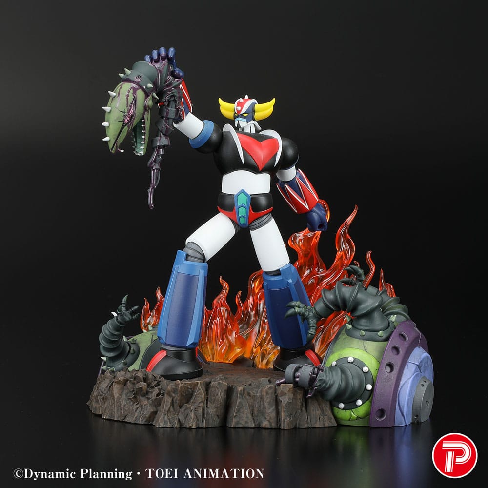 Grendizer Estatua PVC Scene Selection 01 Grendizer a cry of Victory 14 cm
