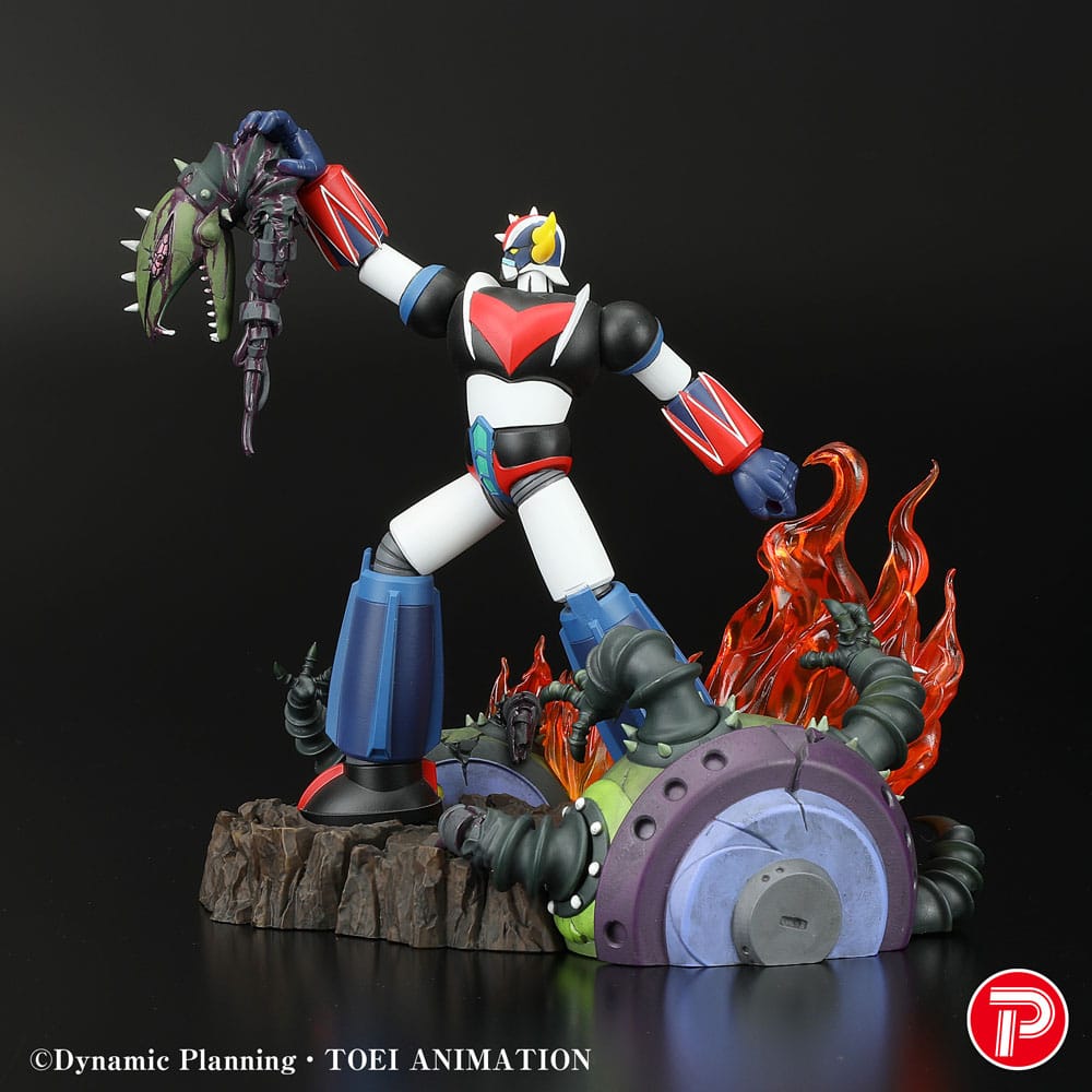 Grendizer Estatua PVC Scene Selection 01 Grendizer a cry of Victory 14 cm