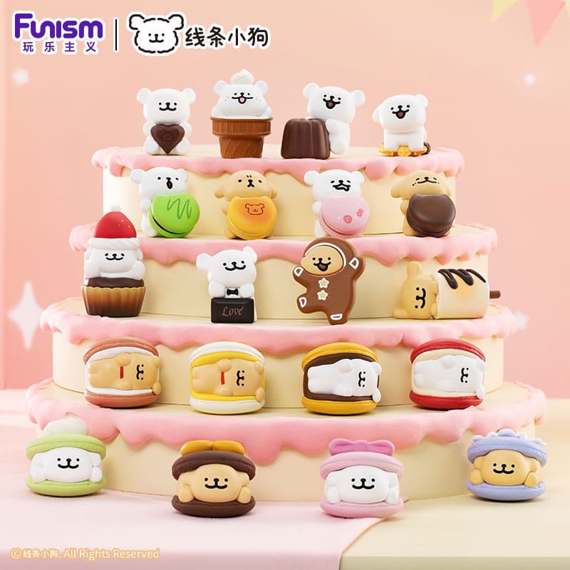 Maltese pack de 3 Minifiguras Sweet Box Series Puppy Face 9 cm Expositor (6) Frikytopia