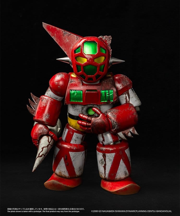 Shin Getter Robo vs Neo Getter Robo Chibi Creature Figura Vinyl First Getter Robo-1 (The Final Battle in New York) 17 cm