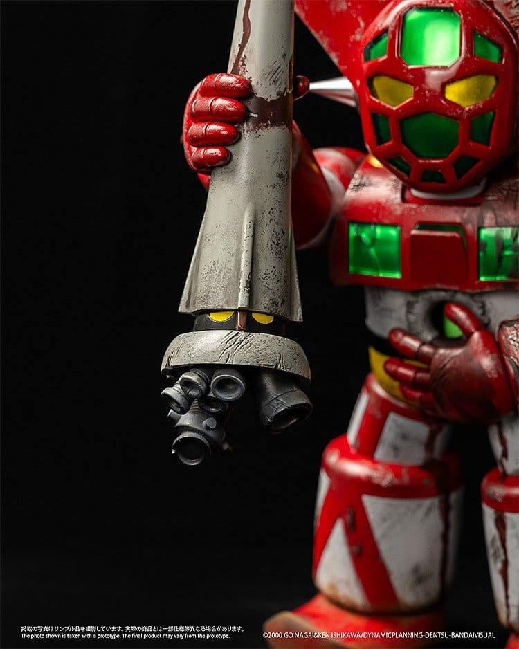 Shin Getter Robo vs Neo Getter Robo Chibi Creature Figura Vinyl First Getter Robo-1 (The Final Battle in New York) 17 cm