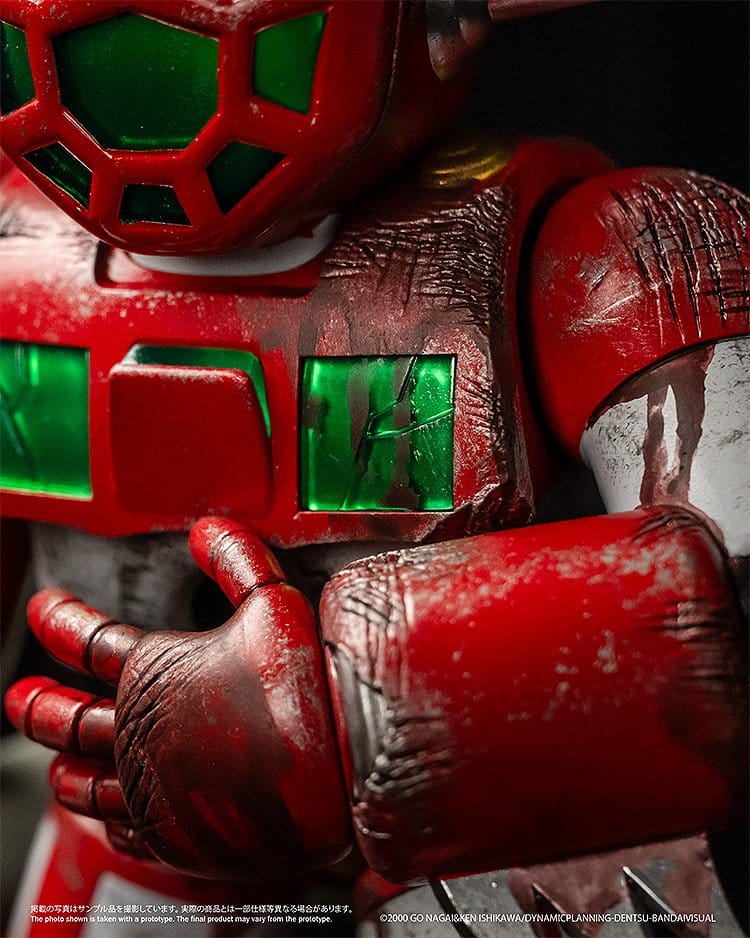 Shin Getter Robo vs Neo Getter Robo Chibi Creature Figura Vinyl First Getter Robo-1 (The Final Battle in New York) 17 cm