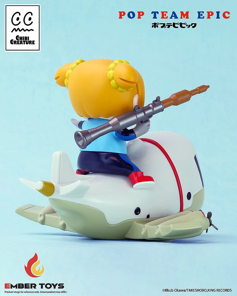 Pop Team Epic Pack de 2 Figuras Vinyl Chibi Creature POPUKO & PIPIMI: Skeleton Competition Ver.