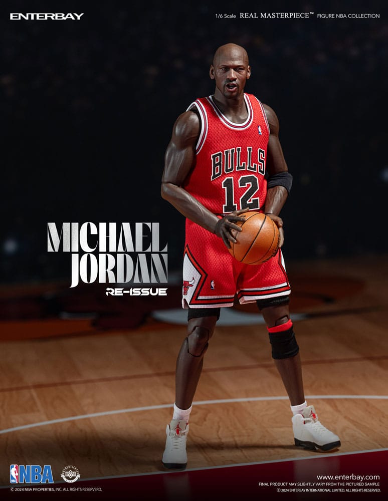 NBA Collection Figura Real Masterpiece 1/6 Michael Jordan I'm Back Edition Limited 30 cm Frikytopia
