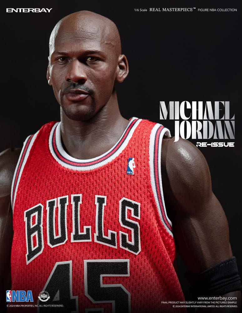 NBA Collection Figura Real Masterpiece 1/6 Michael Jordan I'm Back Edition Limited 30 cm
